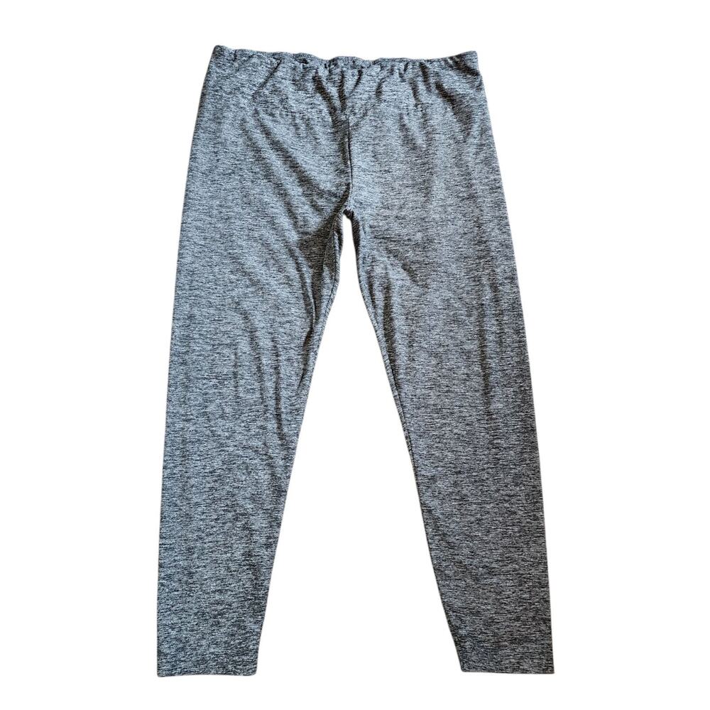 NOBO No Boundaries Womens Crop Leggings Size XXXL 21 Juniors Gray Space Dye